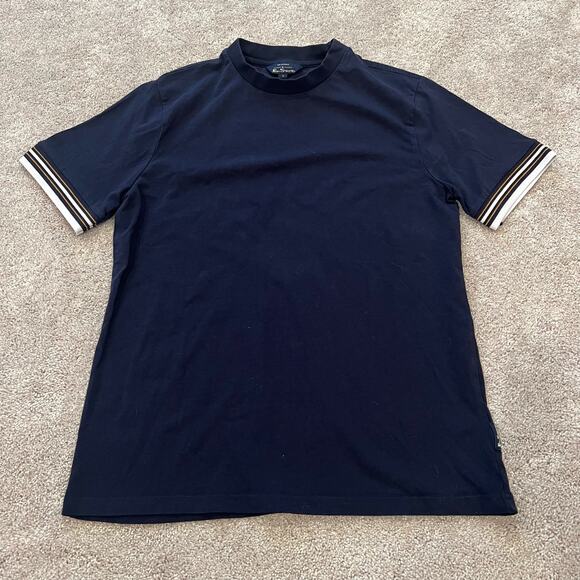 Ben Sherman The Original Men's Navy Crewneck T Shirt Short Sleeve Size Small - Picture 8 of 8